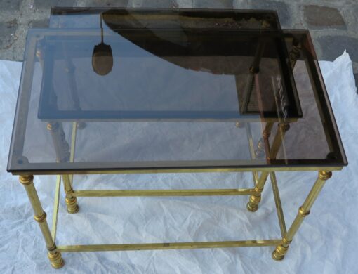 2 gicognes tables golden metal - Image 5