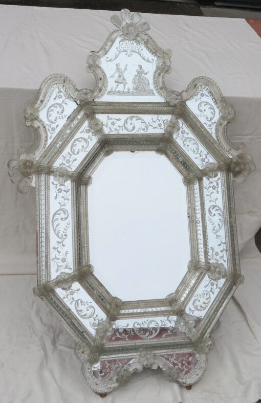 Romantic mirror Murano, the Statement,