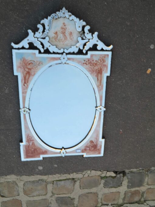 1900' Venice mirror whith 4 seasons - Image 5