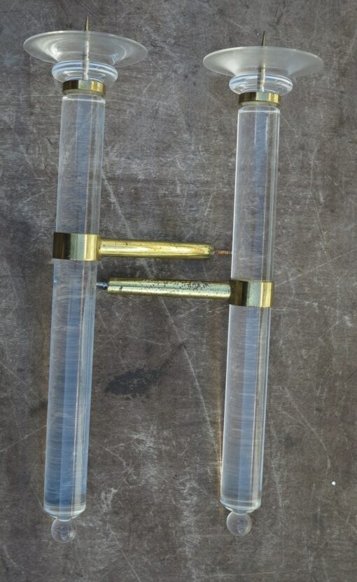 Pair of support Torchere altuglass