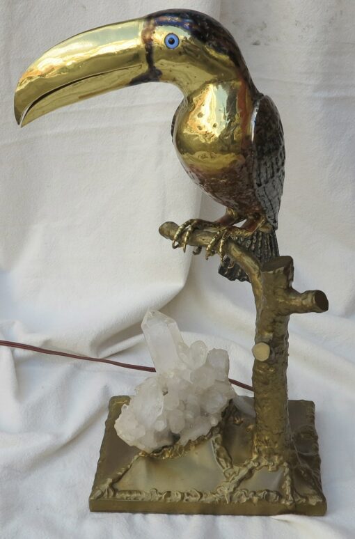 Lamp in the Toucan Duval Brasseur with quartz - Image 4