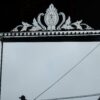 1950' Miroir Venise A Bulles a Fronton 184 X 110 cm – Image 2
