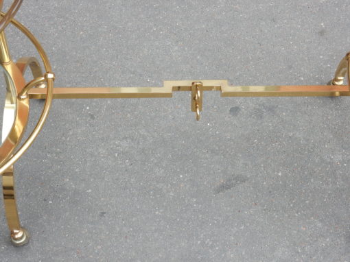 1970 'Modular Rolling Bar Polished Brass - Image 8