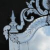 1900' Venitian mirror with Daggers - Image 5