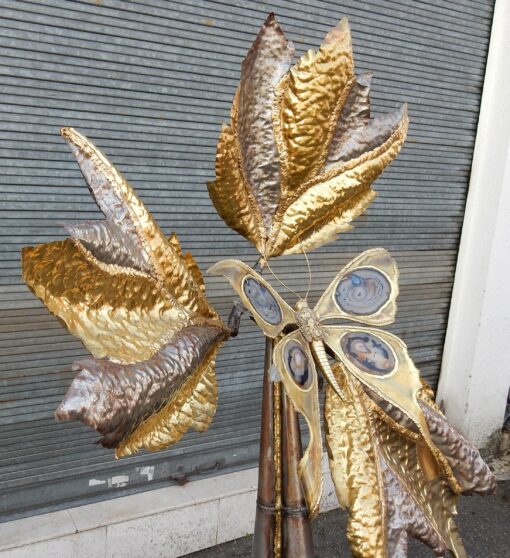 1970/80 Lampadaire au papillon par Isabelle et Richard Faure – Image 8