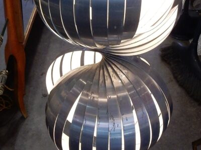 1970' Floor Lamp Moon,  By Henri Mathieu