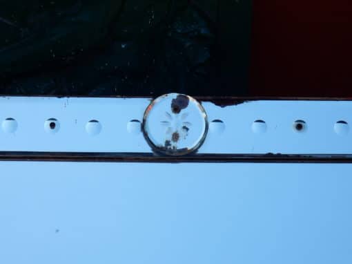 1940' Miroir Venise Rectangulaire à Bulles 172 x 130 cm – Image 4