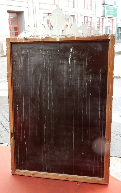1900 'Venice Mirror With Pediment Bubbles With oedi 184 X 110 cm - Image 6