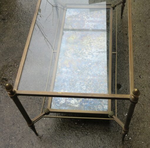 1960/70' Coffee table Maison Jansen 94 x 49 - Image 5
