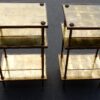 950/70' Pair  of stools or Ends of Sofa  Maison Bagués,with gold leaf ,30 X 38,5 cm - Image 7