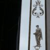 Mirror with guilted frame of Empire style in the églomised attributes - Image 5