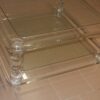 1970' Coffee Table in Lucite ROMÉO  Size  1m00 X 1m00  + 2 Ends of Sofa Same Model - Image 5