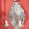 1960/70 'Pair Of Sconces In Mirror Of Venice - Image 4
