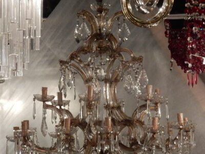1950 Chandelier cage 18 lights style Venice