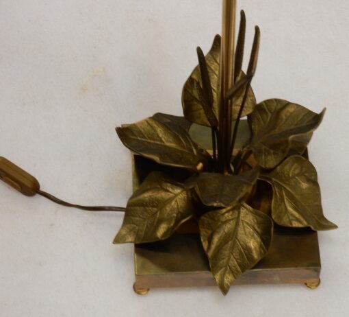 1970' Lampe aux Plantins Style Maison Jansen – Image 7