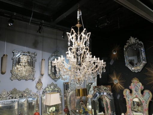 Lustre cage 18 lampes style venise – Image 2