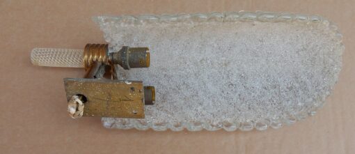 1970 ' Wall Lamp Crystal of BAROVIER i TOSO of Murano 41 x 14 cm - Image 3
