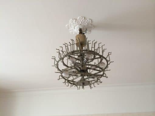 Murano bowl chandelier Style Vistosi 124 pieces - Image 7