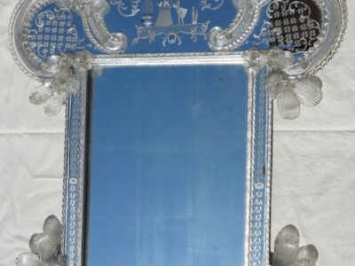 1950/70' Romantic Mirror Murano