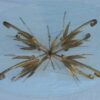 Sheaf of wheat style oval golden and silvery Coco Chanel cofee table - Image 6