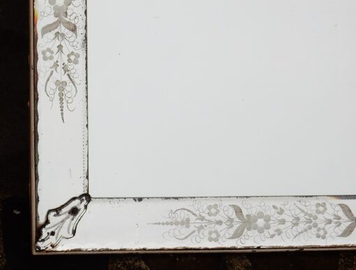 1900' Miroir Venise à Fleurs 162 x 120 cm – Image 3