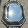 1880' Octagonal Mirror Has Front Wall Napoleon III