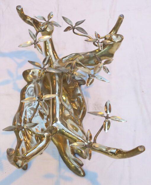 Coffee table in the Bonsai on Golden Bronze Sand Dune Willy Daro or Duval Brasseur - Image 2