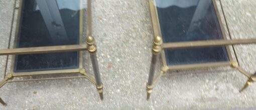 1970' Pair of Coffee Table Maison Jansen 93 x 48 cm - Image 2