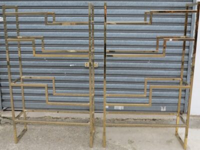 1970' Pair of shelves Style Pierre Vandel Paris