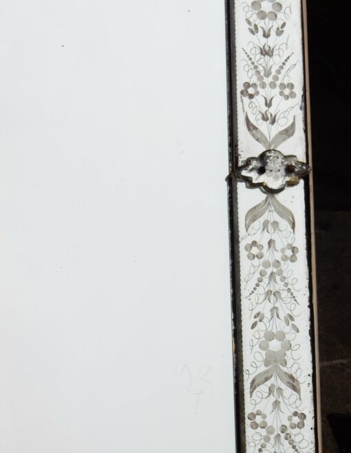 1900' Miroir Venise à Fleurs 162 x 120 cm – Image 8
