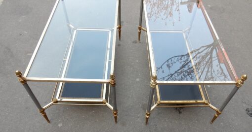 1950/70' Pair of Coffee Table  Maison Jansen 93 X 48 X H 49 cm - Image 4