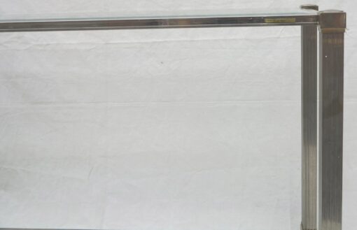 Console Pierre Vandel silvered and guilted Ends - Image 3