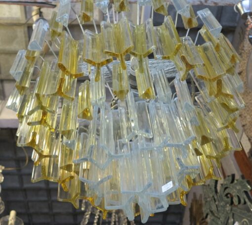 Chandelier two colour Murano - Image 4