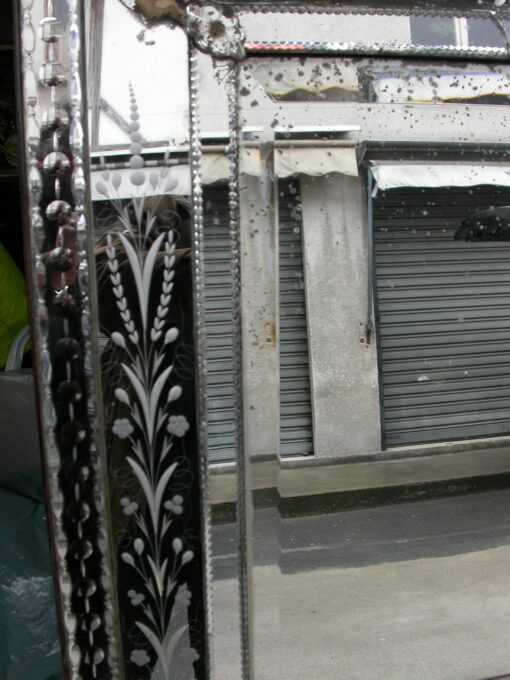 Venitian mirror with front wall (large size) - Image 4