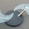 1980/2000 Table Basse Modulable Draenert-Studio par Georg Appelshauser au Symbole du Yin et le Yang  ou Taï Chi – Image 3