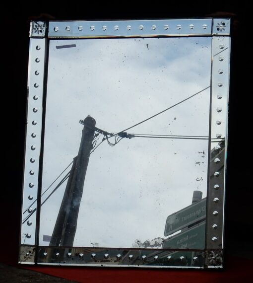 1950 'Venice mirror with bubbles 120 X 100 cm