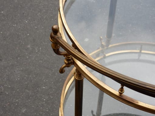 1950/70 Rolling Bar Gilded brass Maison Bagués - Image 7