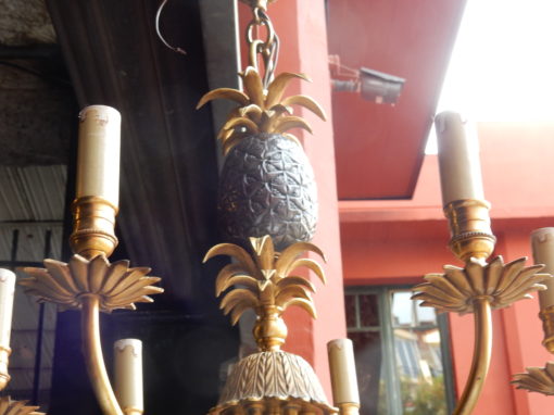 1950-1970 'Pair of Chandelier Pineapple in The Style of Maison Charles - Image 8