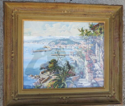 G Chappuis vue de Nice