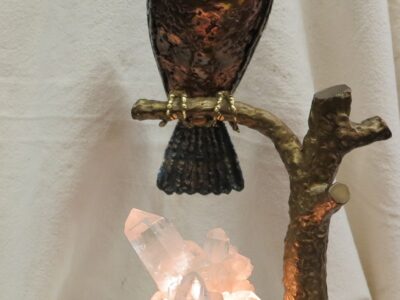 Lamp in the Toucan Duval Brasseur with quartz