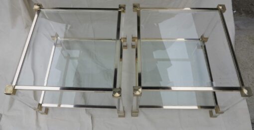 1970' Pair of ends of sofa in lucite signed Pierre Vandel Paris