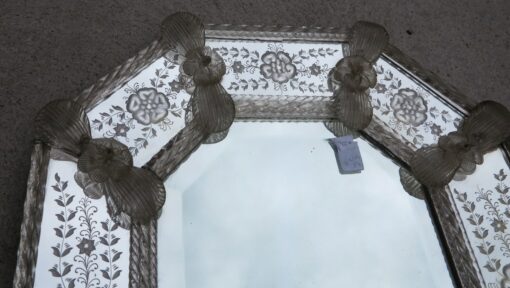 Miroir Murano Octogonal à Parecloses – Image 5