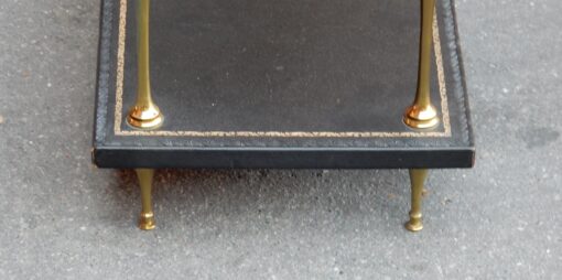 1950/70' Pair End of Sofa Style Maison Baguès Amounts in Brass In the Style of Empire - Image 5