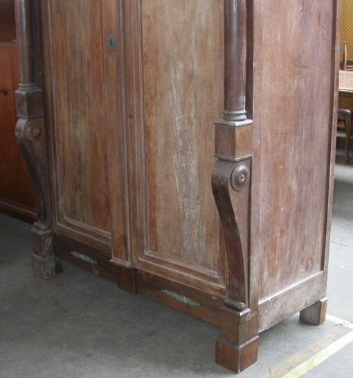 1800' Empire Cabinet with Detached Columns and Crosses - Image 2