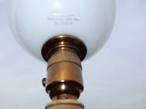 1950/70 Lampadaire en Bronze Doré Maison Baguès Modèle Palmier – Image 5
