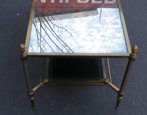 1970' Coffee Table Maison Jansen 93 x 48 cm - Image 4