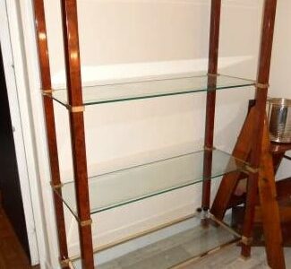 Etagere Pierre Vandel burr walnut