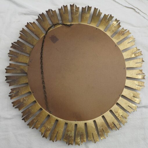 gilded mirror sun resin 61 cm - Image 5