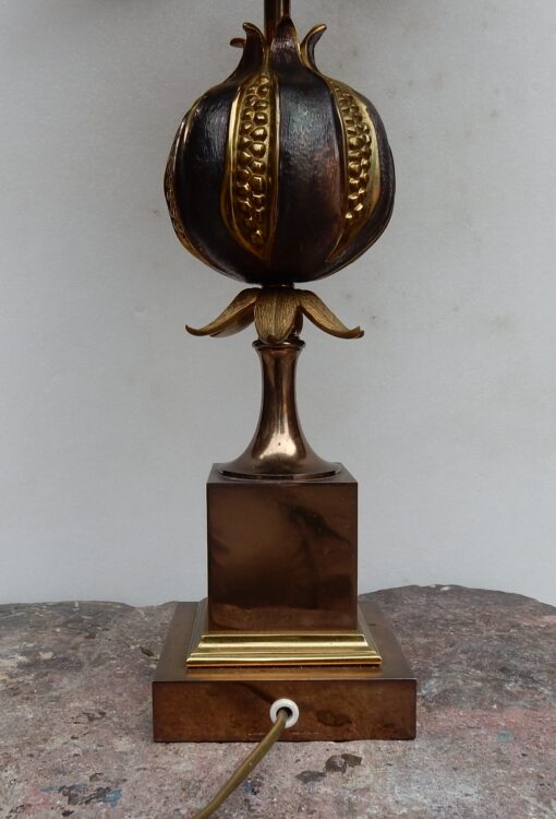 1970' Lamp Signed Charles Model Pomegranate - Image 5
