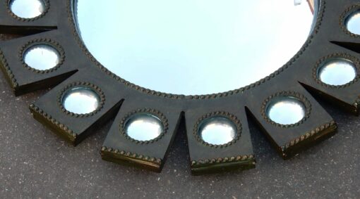 1970/80' Miroir convexe avec ses 16 petits miroirs convexes – Image 5